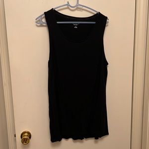 Isabel Maternity Cross Hem Nursing Tank Top XL